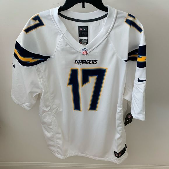 Nike Other - New Nike Chargers Jersey #17 White Size XXL